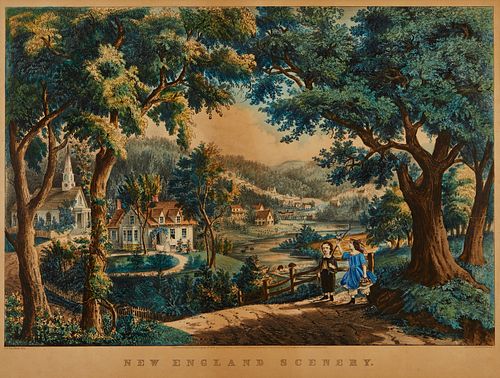 CURRIER & IVES "NEW ENGLAND