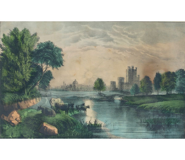 Currier & Ives print: "A Scene in