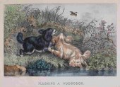 CURRIER & IVES PRINT FLUSHING