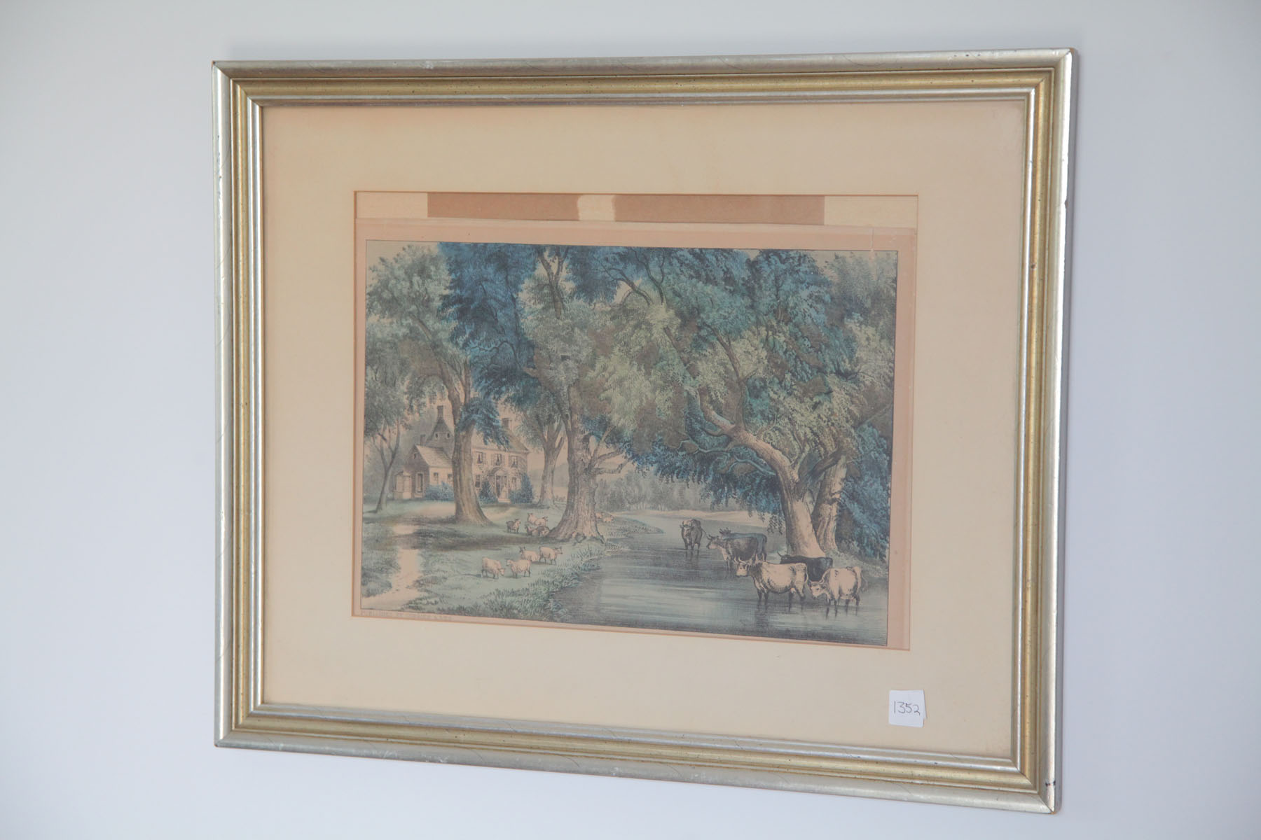 CURRIER & IVES PRINT.  New York 