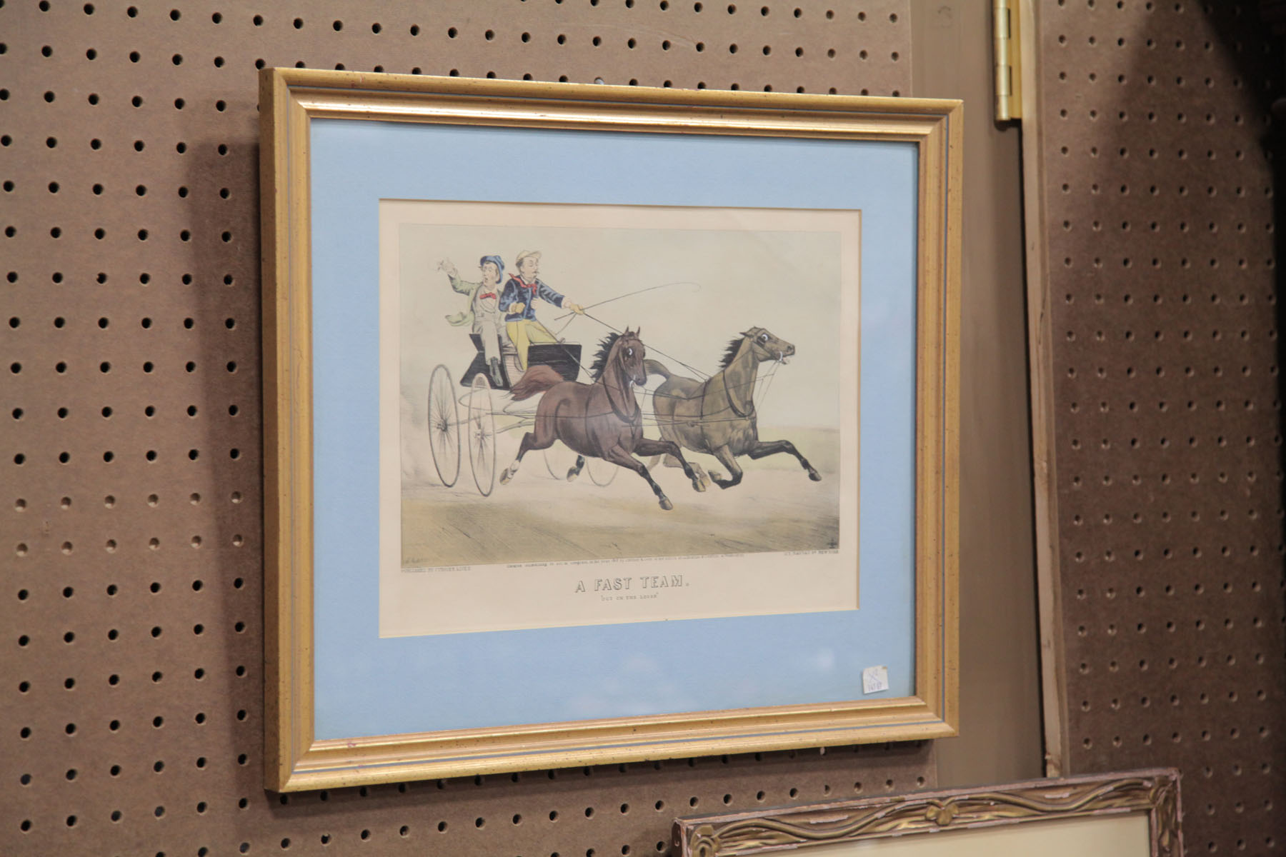 CURRIER & IVES PRINT.  New York 