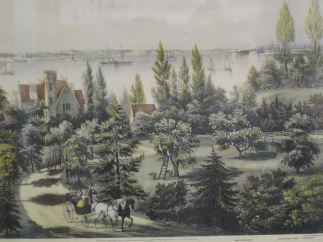 Currier & Ives Print ''New York