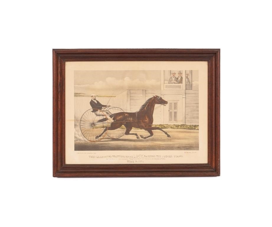 Currier & Ives print of the