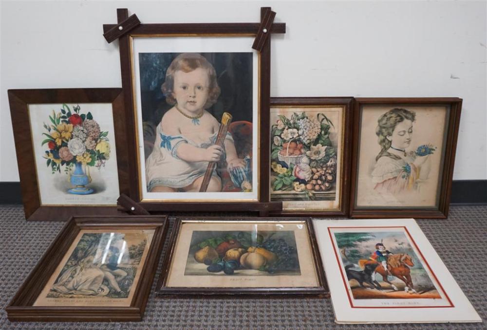 CURRIER & IVES, STILL LIFE OF