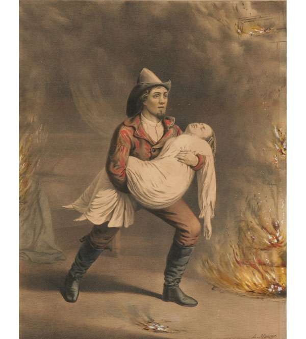 Currier & Ives "The American