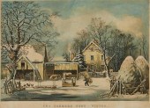 CURRIER & IVES "THE FARMERS HO