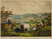 CURRIER & IVES "THE VALLEY OF
