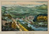CURRIER & IVES "THROUGH TO THE