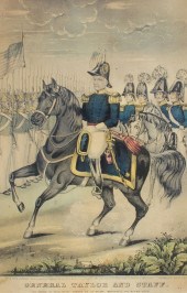 CURRIER LITHOGRAPH OF GENERAL
