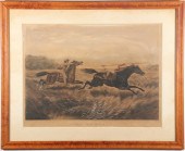 CURRIER LITHOGRAPH, THE PURSUI