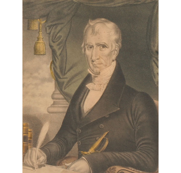 Currier print: "William Henry