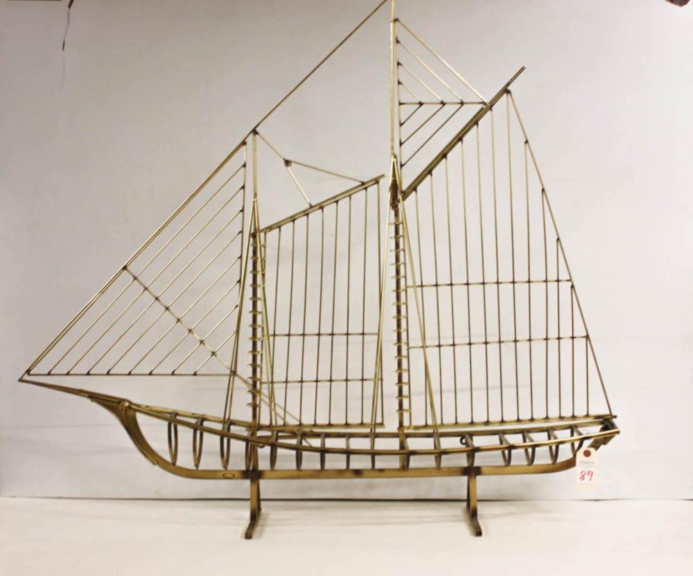 CURTIS-JERE (1910-2008) BRASS