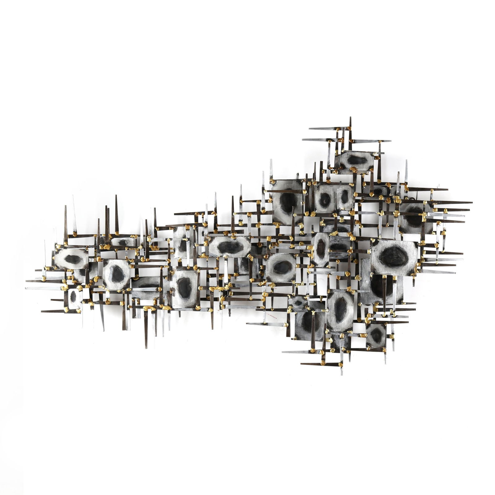 CURTIS JERE, ABSTRACT GRID WALL