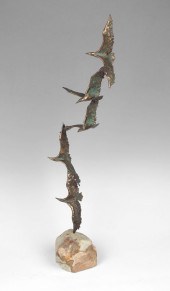 CURTIS JERE BIRDS IN FLIGHT SC