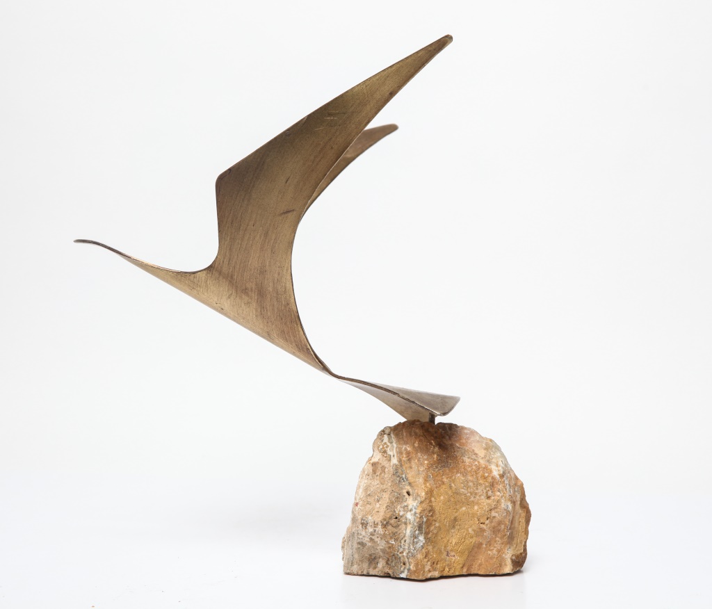 CURTIS JERE BRASS BIRD