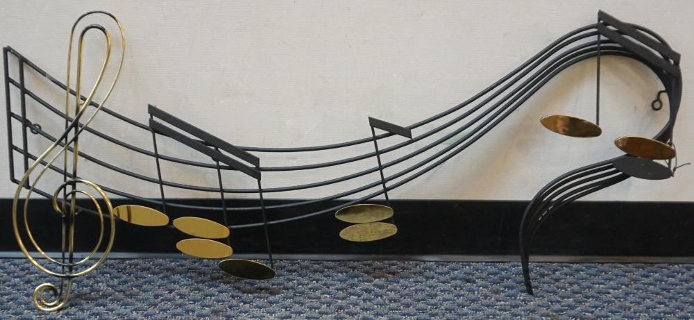 CURTIS JERE BRASS HANGING MUSICAL