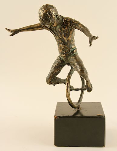 CURTIS JERE BRONZE SCULPTURE