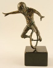 CURTIS JERE BRONZE SCULPTURE C
