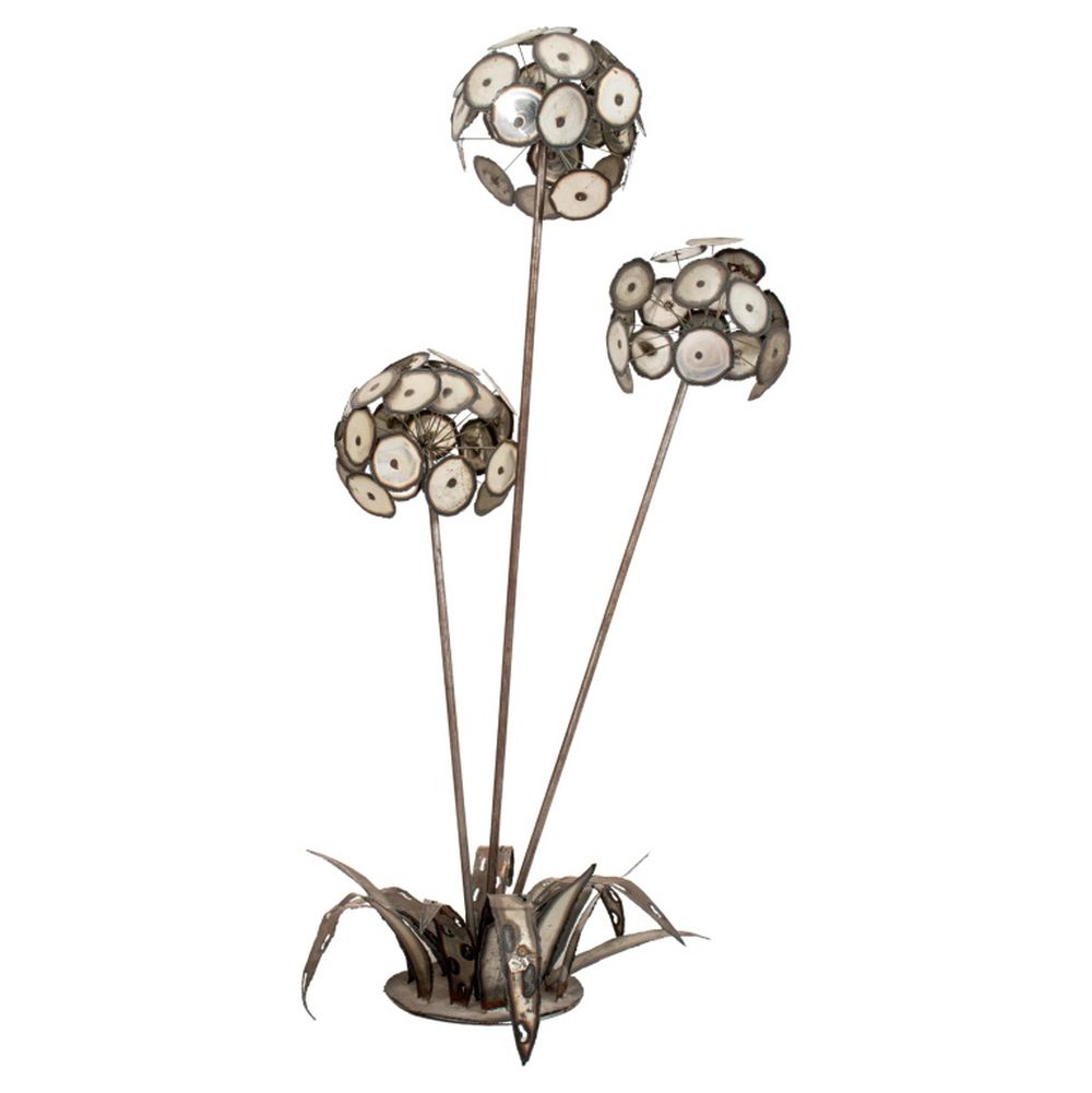 CURTIS JERE BRUTALIST DANDELIONS