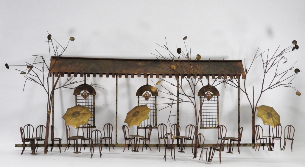 CURTIS JERE CAFE SCENE WALL