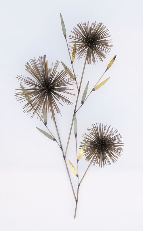 CURTIS JERE METAL WALL ART OF