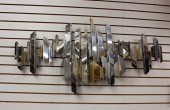 CURTIS-JERE METAL WALL SCULPTU