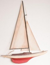 CURTIS JERE "POND BOAT" WALL S