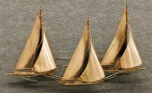 CURTIS JERE SAILBOAT METAL WOR