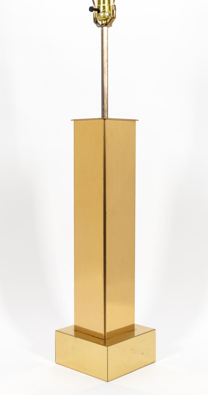 CURTIS JERE, SCULPTURAL BRASS TABLE