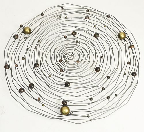 CURTIS JERE STEEL WALL ART