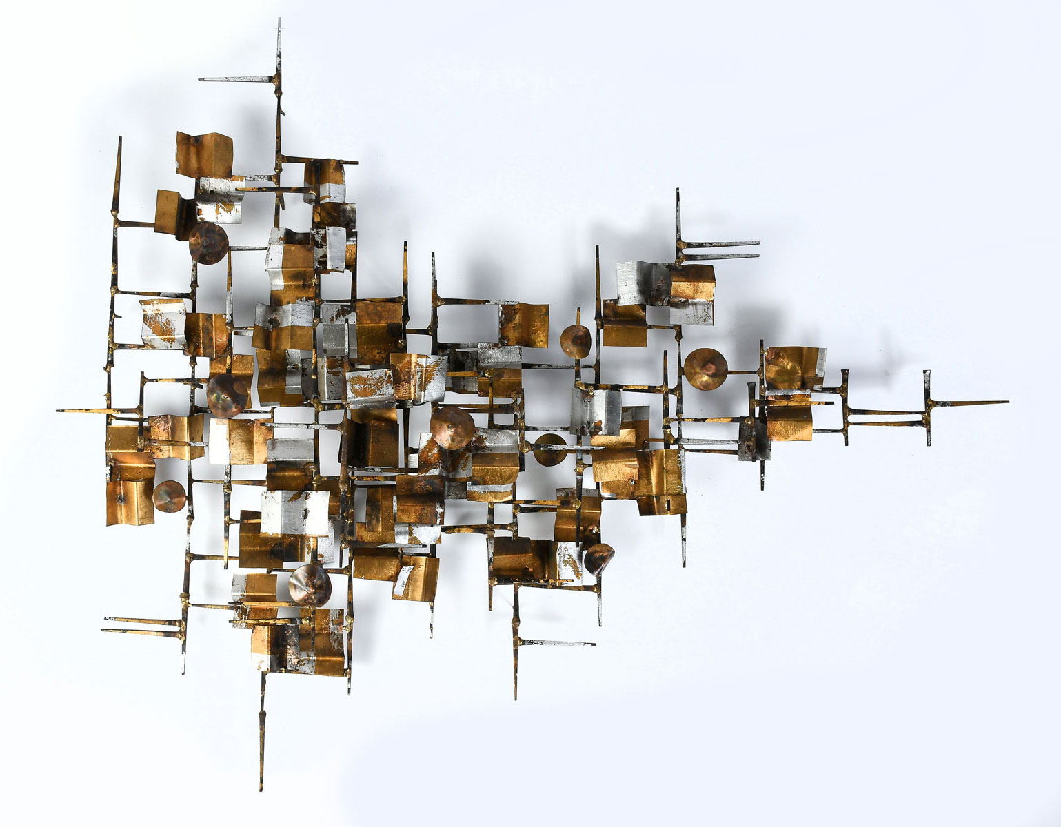 CURTIS JERE WALL SCULPTURE: Circa