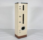 Curved front sterilizer cabine