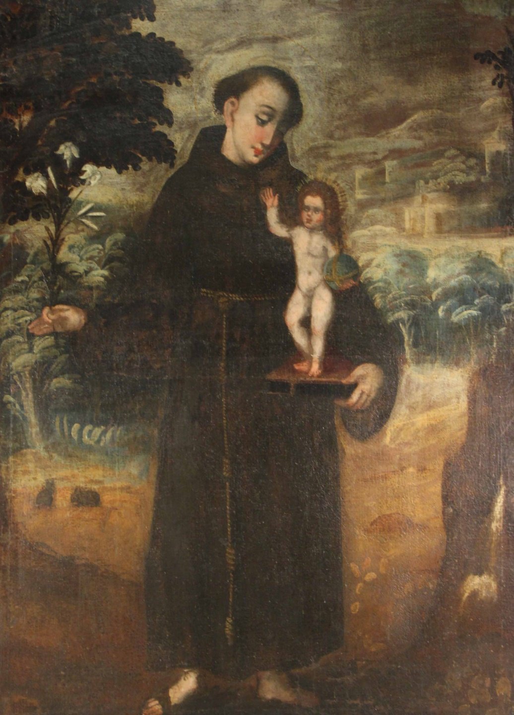 CUSCO SCHOOL (18TH CENTURY). Oil on