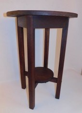 CUSHMAN TABORET TABLEAntique A