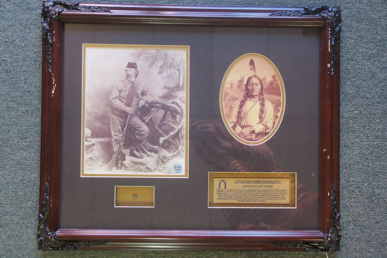 CUSTER/SITTING BULL WITH