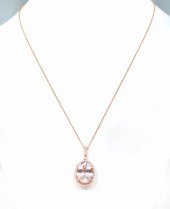 CUSTOM 14K ROSE GOLD MORGANITE