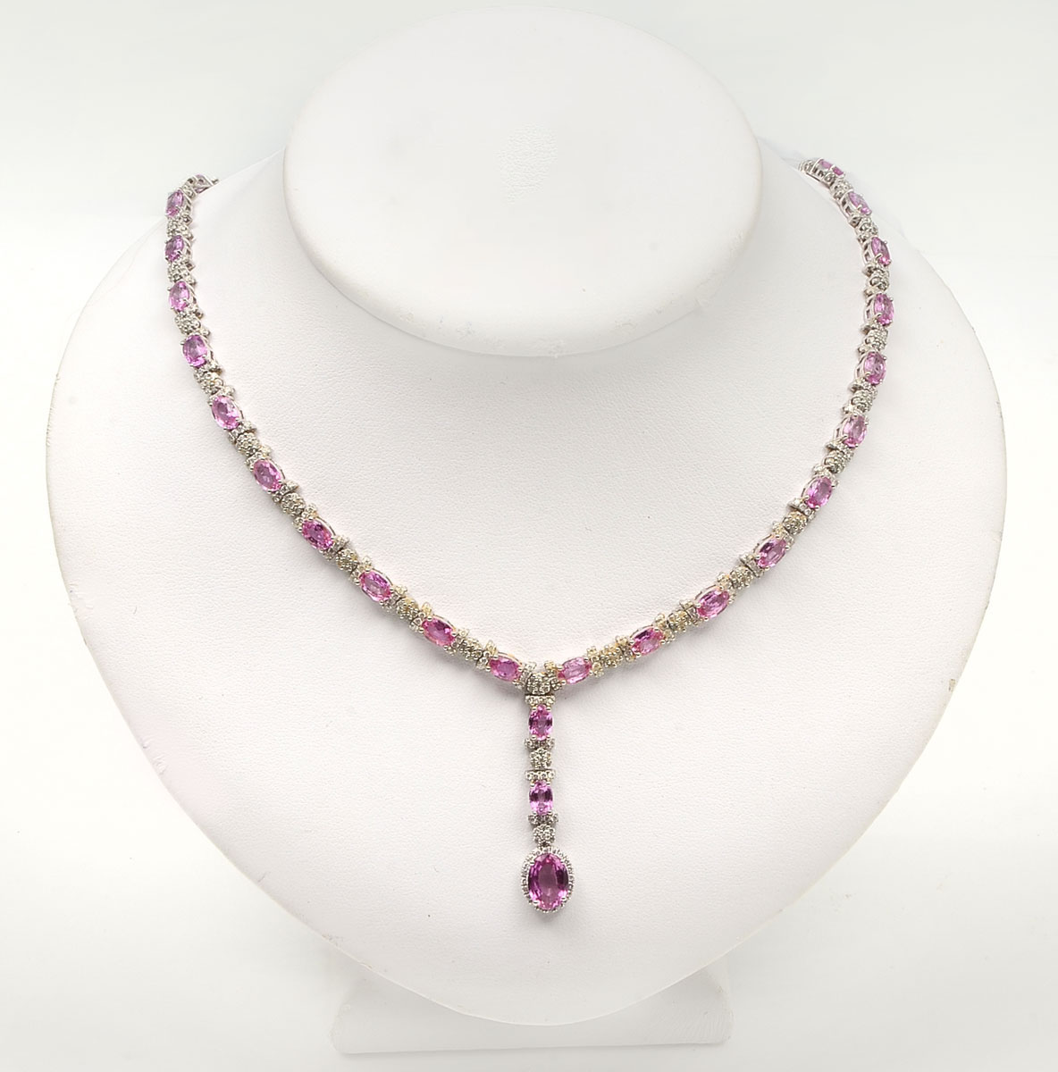 CUSTOM 34 GRAM 18K PINK SAPPHIRE
