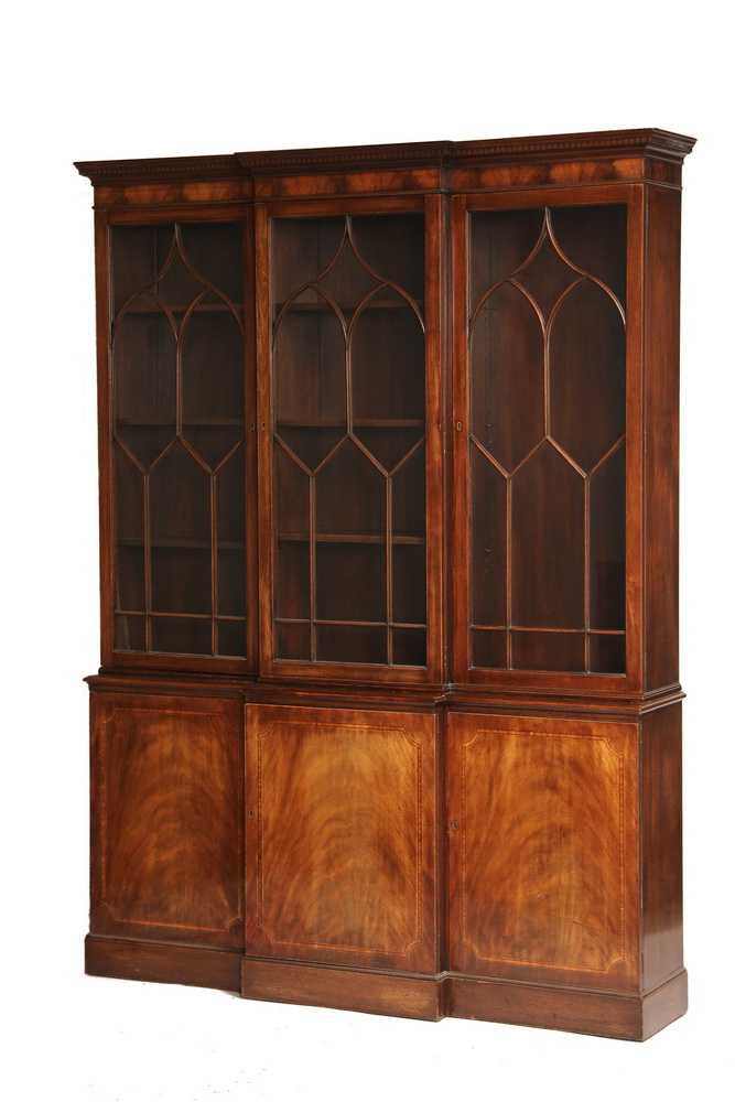 CUSTOM BREAKFRONT - Custom Mahogany