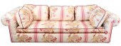 CUSTOM CHINTZ UPHOLSTERED SOFA