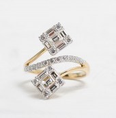 CUSTOM CONTEMPORARY 14K 1.54 C