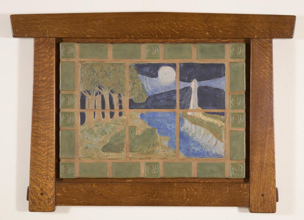 CUSTOM CRAFTSMAN-STYLE TILE