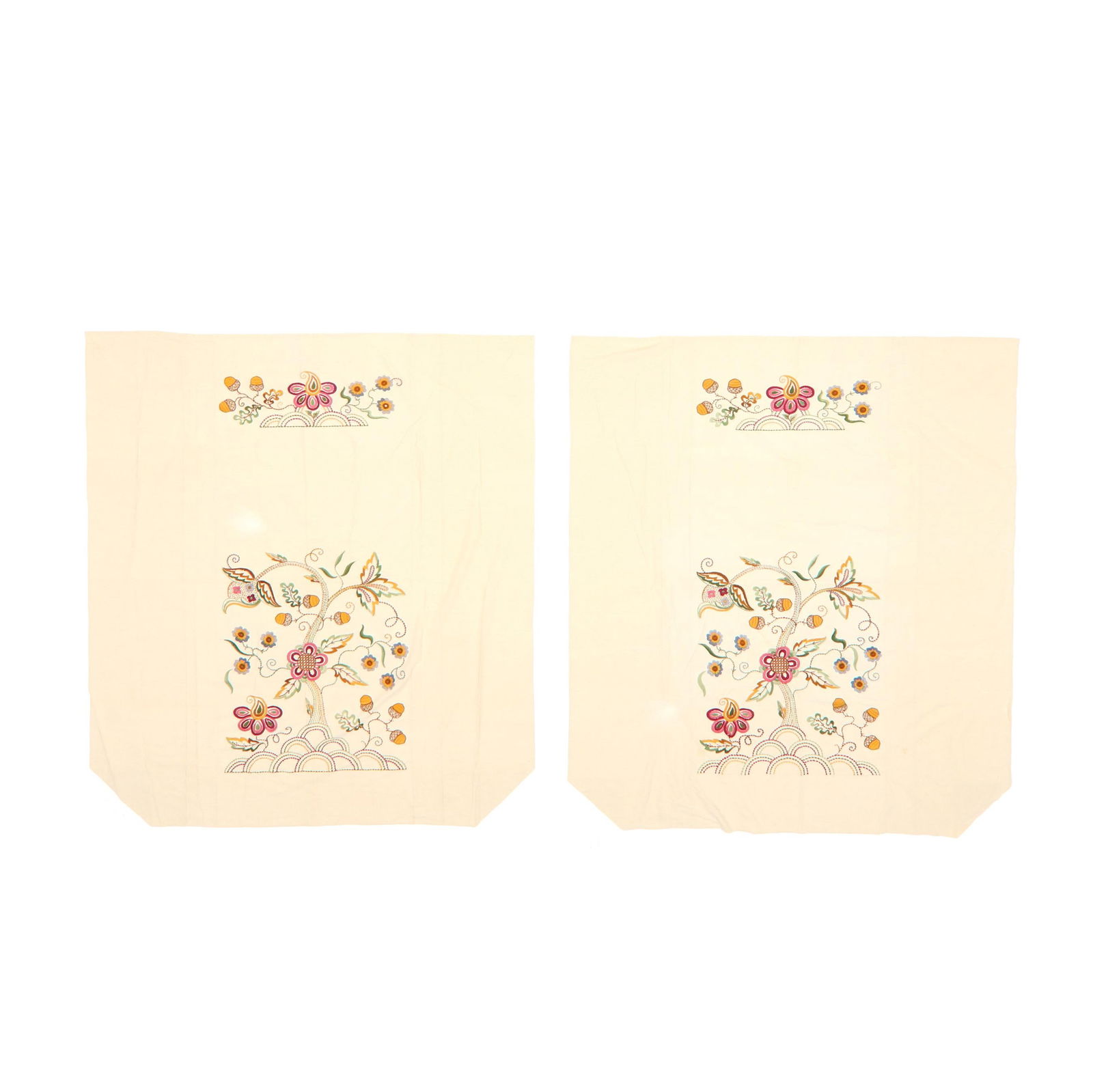 CUSTOM CREWELWORK BEDCOVERSCustom