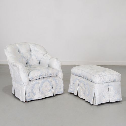 CUSTOM DESIGNER LOUNGE CHAIR AND
