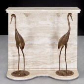 CUSTOM DESIGNER TRAVERTINE AND