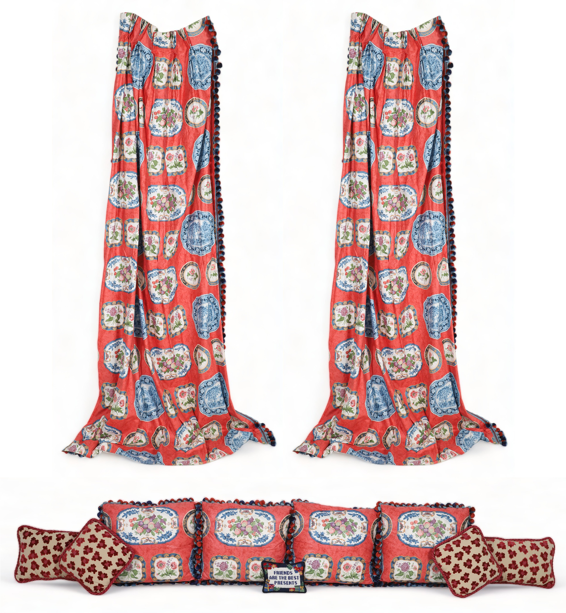 Custom drape pair and matched