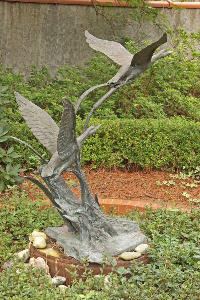 Custom Ducks in Flight Sculpturea