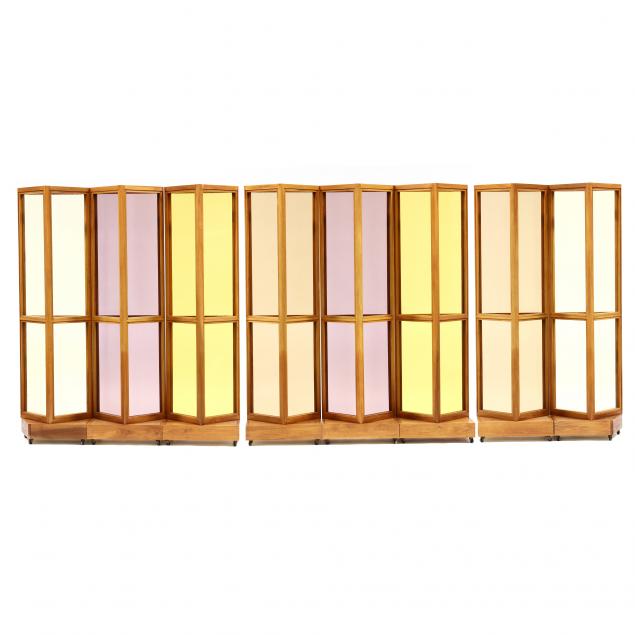 CUSTOM EIGHT PANEL STAINED GLASS