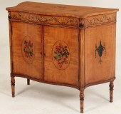 CUSTOM ENGLISH SATINWOOD SERPE