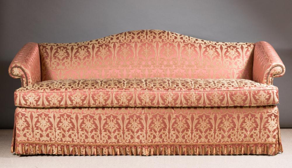 CUSTOM FEDERAL STYLE UPHOLSTERED