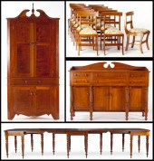 Custom Figured Cherry Dining F